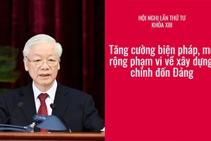 Tăng cường biện pháp, mở rộng phạm vi về xây dựng, chỉnh đốn Đảng