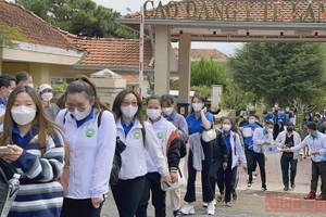 Các tình nguyện viên lên đường hỗ trợ phòng, chống dịch tại TP Hồ Chí Minh.