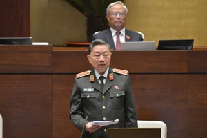 Đại tướng Tô Lâm, Ủy viên Bộ Chính trị, Bộ trưởng Công an.