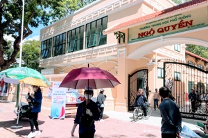 Trường THPT Ngô Quyền là trường có điểm chuẩn vào lớp 10 cao nhất Hải Phòng.