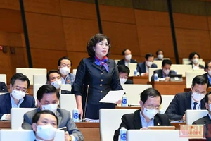 Thống đốc Ngân hàng nhà nước Việt Nam Nguyễn Thị Hồng. Ảnh: LINH NGUYÊN