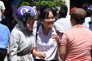 Học sinh Đà Nẵng hoàn thành kỳ thi tuyển sinh vào lớp 10.