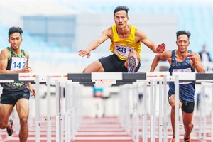 Giữa thời điểm dịch, Việt Nam vẫn tổ chức thành công Giải vô địch điền kinh quốc gia 2020. Ảnh: VY VŨ (Congannhandan)