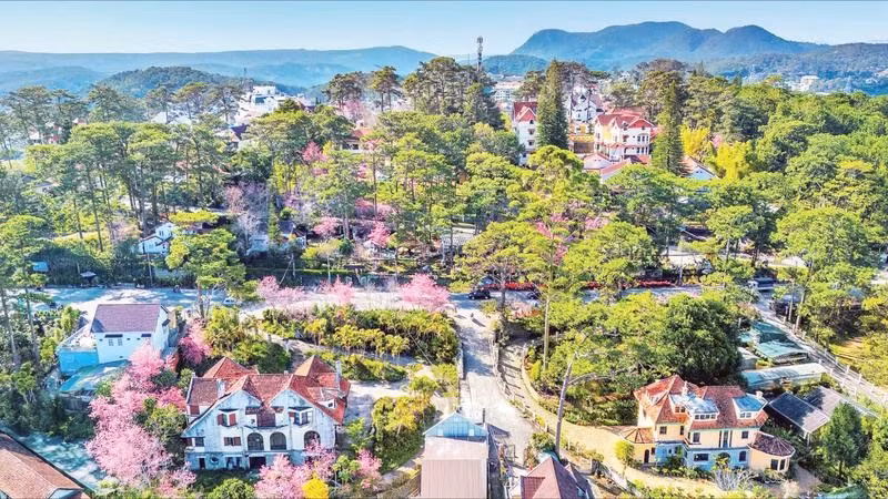 Đà Lạt-rừng trong phố, phố trong rừng.