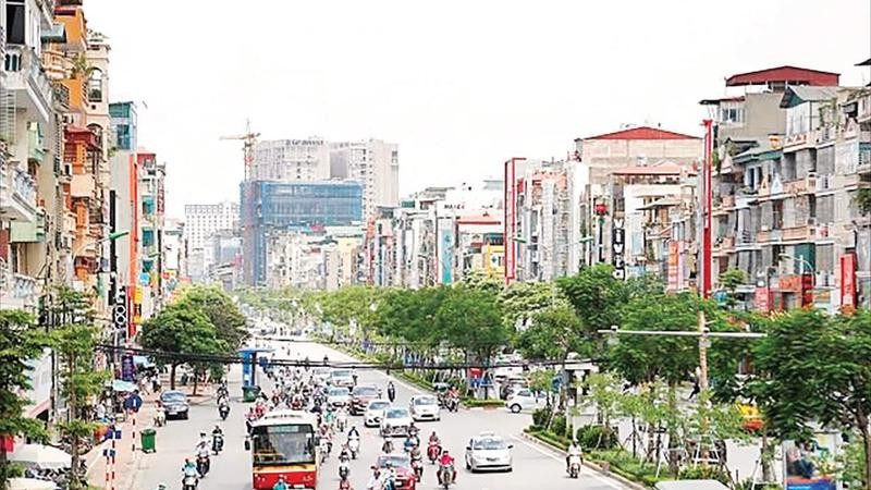 Phố Xã Đàn thuộc tuyến đường vành đai 1 của thành phố Hà Nội.