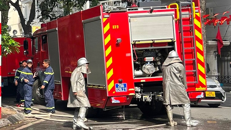  Lực lượng Phòng cháy chữa cháy, Bộ Công an triển khai diễn tập.