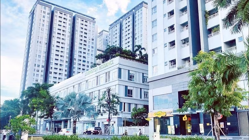 Một dự án căn hộ của người dân đang chờ được cấp sổ hồng.