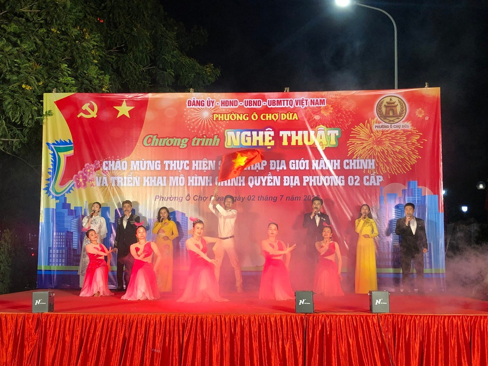 Một tiết mục biểu diễn trong Chương trình nghệ thuật 
