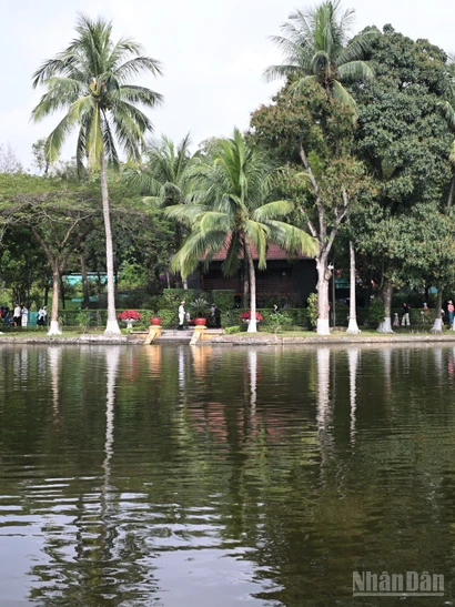 Khu di tích Chủ tịch Hồ Chí Minh trong Phủ Chủ tịch.