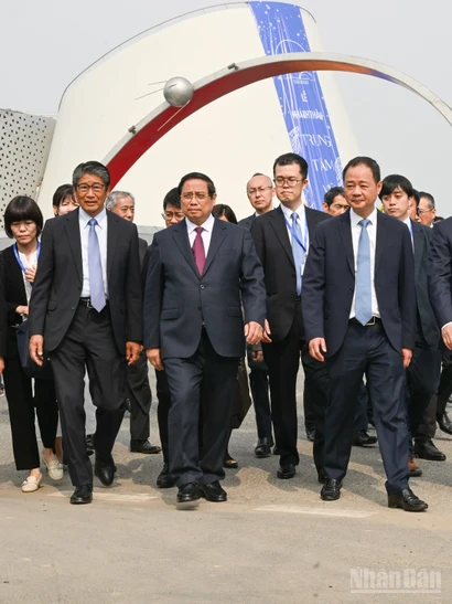 Thủ tướng Phạm Minh Chính tới dự khánh thành công trình Trung tâm Vũ trụ Việt Nam và Khai mạc "Diễn đàn vũ trụ Việt Nam-Nhật Bản 2026: hợp tác cho kỷ nguyên mới".