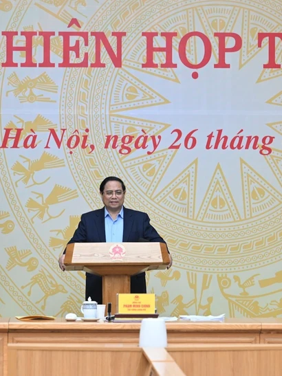 Thủ tướng Phạm Minh Chính chủ trì phiên họp thứ sáu của Ban Chỉ đạo Trung ương về chính sách nhà ở.