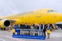 Ngày 1/2, hãng hàng không Vietravel Airlines đã chính thức khai trương đường bay thẳng Thành phố Hồ Chí Minh-Vinh.