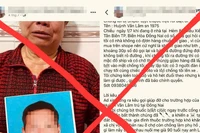 Thông tin giả về kêu gọi từ thiện lan truyền trên mạng xã hội nhưng nhiều người vẫn tin là thật.