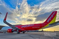 Gia đình Vietjet chào đón thêm “thành viên mới”: tàu bay A321neo ACF mang số hiệu VN-A580.