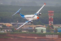 Tàu bay Beechcraft B300 (OK-ANS) được lựa chọn cho đợt bay hiệu chuẩn lần này đã thực hiện tổng cộng 30 bài bay.