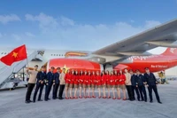 Hãng hàng không Vietjet đã chính thức đón thêm tàu bay A330 thân rộng mang số hiệu VN-A820.