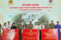 Khởi công Trường Mầm non Sóc Hà (xã Trường Hà, tỉnh Cao Bằng).