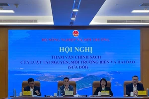 Hội nghị tham vấn chính sách của dự án Luật Tài nguyên, môi trường biển và hải đảo (sửa đổi).