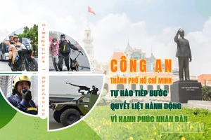Công an Thành phố Hồ Chí Minh: Tự hào tiếp bước, quyết liệt hành động vì hạnh phúc nhân dân 