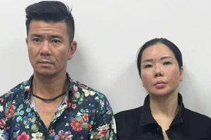 Vợ chồng Lê Văn Đông và Nguyễn Thị Mai Anh.