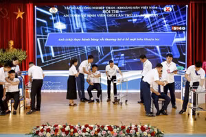 Hội thi An toàn vệ sinh viên giỏi lần thứ 13, năm 2025 của Tập đoàn Công nghiệp Than- Khoáng sản Việt Nam (TKV). (Ảnh nhandan.vn)