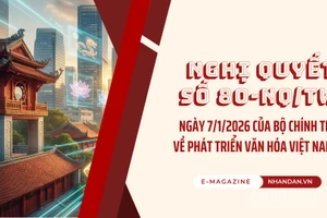 Nghị quyết số 80-NQ/TW, ngày 7/1/2026 của Bộ Chính trị về phát triển văn hóa Việt Nam.
