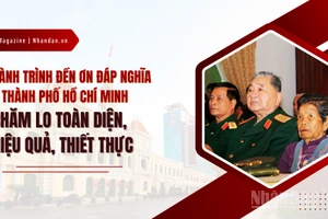 Hành trình đền ơn đáp nghĩa ở Thành phố Hồ Chí Minh: Chăm lo toàn diện, hiệu quả, thiết thực