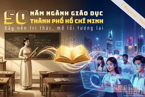 50 năm ngành giáo dục Thành phố Hồ Chí Minh: Xây nền tri thức, mở lối tương lai