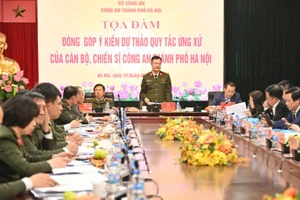 Toàn cảnh tọa đàm.