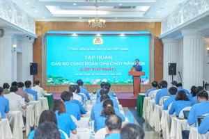 Khai giảng lớp tập huấn thứ nhất tại Thủ đô Hà Nội. (Ảnh: CHÁNH NGUYỄN)