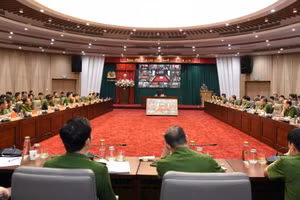 Toàn cảnh hội nghị. (Ảnh: MẠNH HÀ)