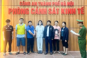 Các đối tượng trong đường dây bị khởi tố.