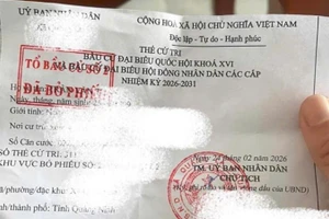 Nguy cơ lộ lọt thông tin cá nhân khi đăng hình ảnh thẻ cử tri lên mạng xã hội.