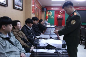 Nhóm đối tượng lừa đảo tại cơ quan công an.