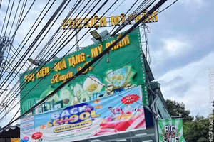 Cửa hàng nơi xảy ra sự việc.