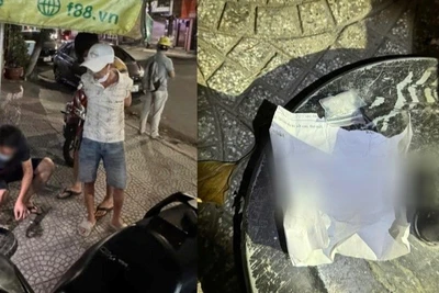 Đà Nẵng bắt quả tang đối tượng tàng trữ, mua bán ma túy trong đêm 1/8. (Ảnh: Công an cung cấp)