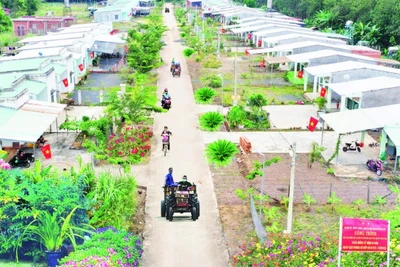 Điểm dân cư liền kề chốt dân quân biên giới xã Thiện Hưng, tỉnh Đồng Nai.