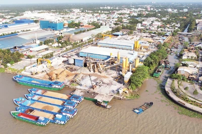 Khu công nghiệp Mỹ Tho, phường Trung An (tỉnh Đồng Tháp).