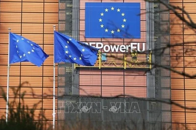 Trụ sở Ủy ban châu Âu tại Brussels, Bỉ. (Ảnh: THX/TTXVN)