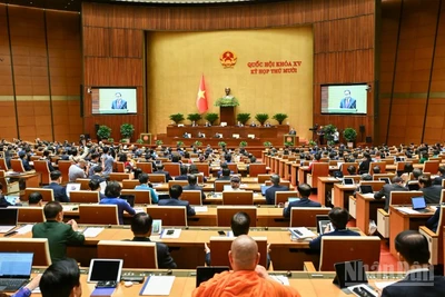 Kỳ họp thứ 10, Quốc hội khóa 15. (Ảnh: DUY LINH-THỦY NGUYÊN)