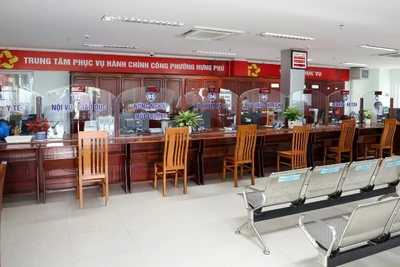 Trung tâm Phục vụ hành chính công phường Hưng Phú, thành phố Cần Thơ.