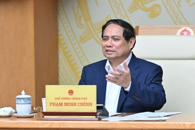 Thủ tướng Chính phủ Phạm Minh Chính. (Ảnh: TRẦN HẢI)