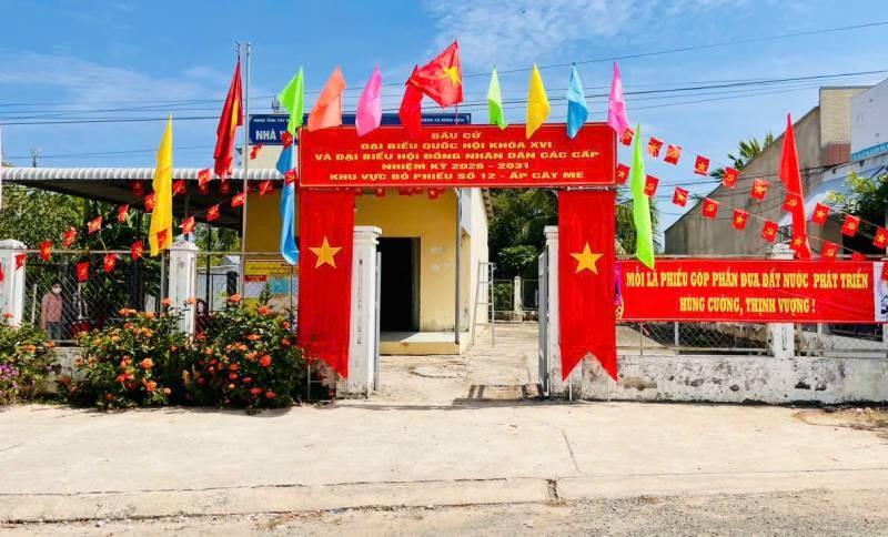 Các điểm bầu cử trên địa bàn tỉnh Tây Ninh đã sẵn sàng cho ngày hội lớn của toàn dân tộc