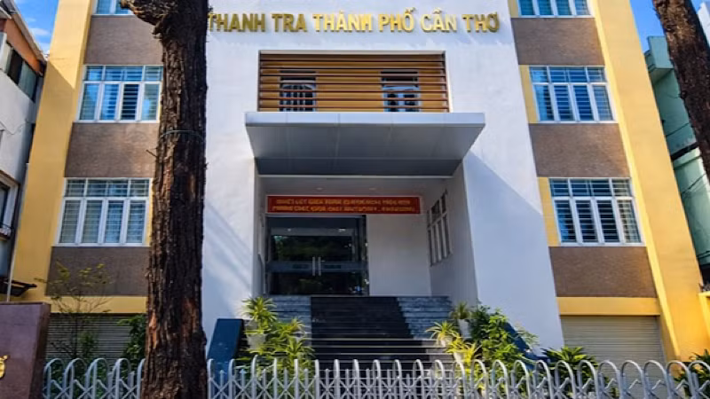 Trụ sở Thanh tra thành phố Cần Thơ.