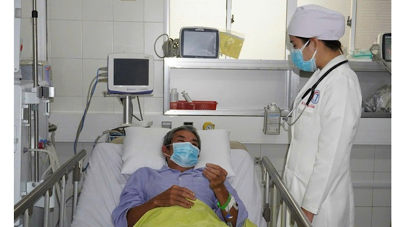 Bệnh nhân ngộ độc cá nóc đã ổn định sau điều trị tại bệnh viện.