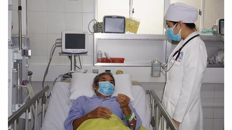 Bệnh nhân ngộ độc cá nóc đã ổn định sau điều trị tại bệnh viện.