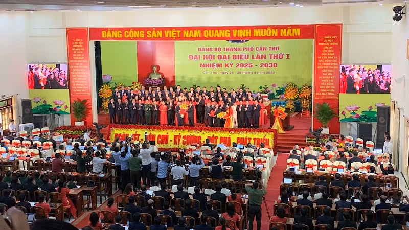 Ban chấp hành Đảng bộ thành phố Cần Thơ được chỉ định tại đại hội.