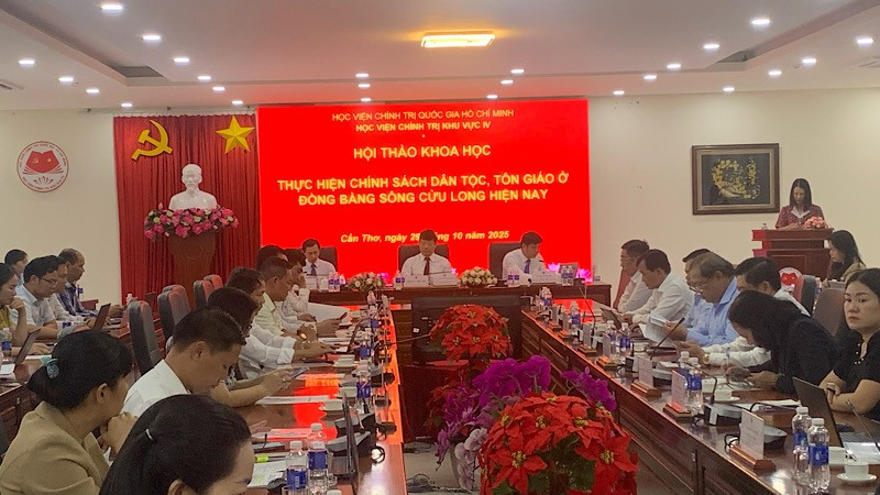 Quang cảnh hội thảo.