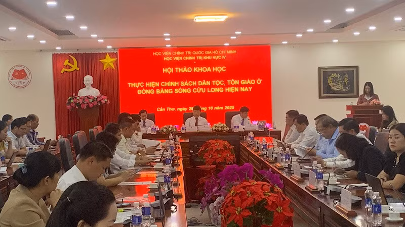 Quang cảnh hội thảo.