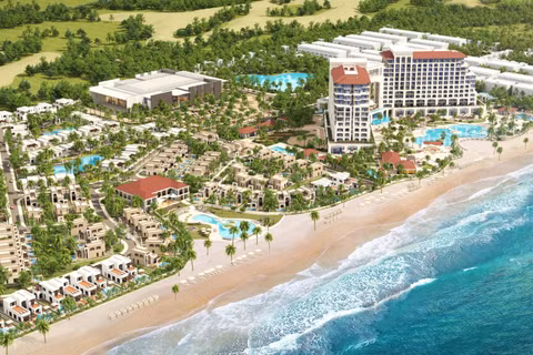 Phối cảnh siêu dự án FLC Quang Tri Beach & Golf Resort.